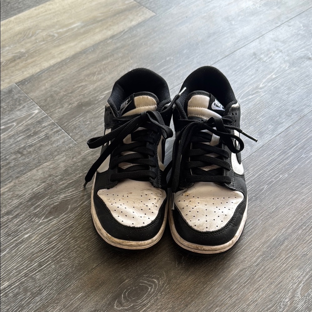Nike Dunks Black and White Sneakers